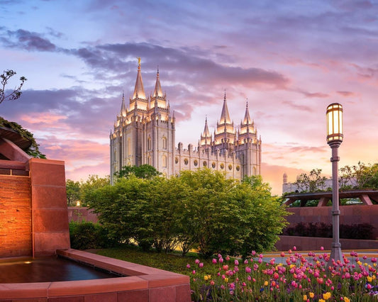 Salt Lake City This is the Place Gallery Wrap