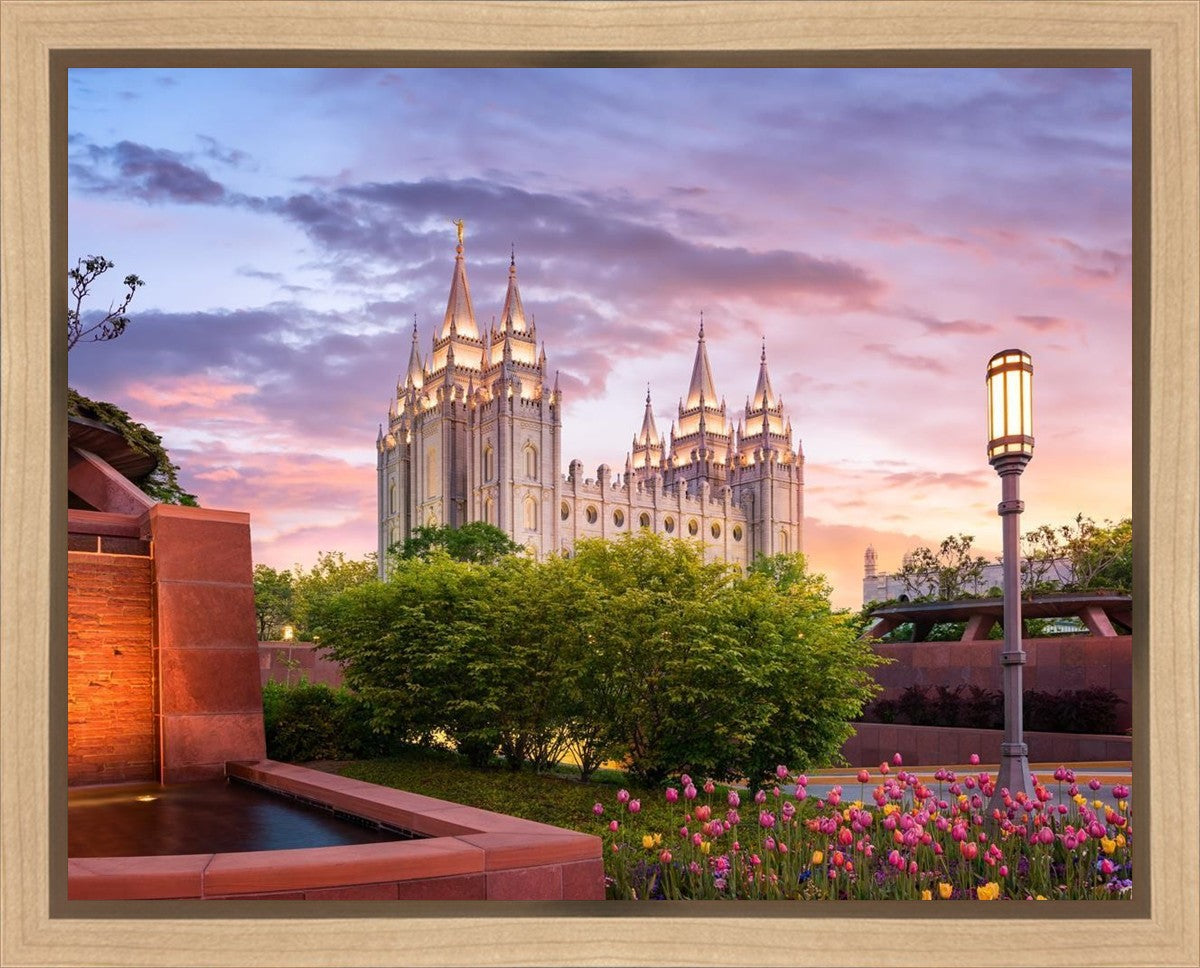 Salt Lake City This is the Place Gallery Wrap