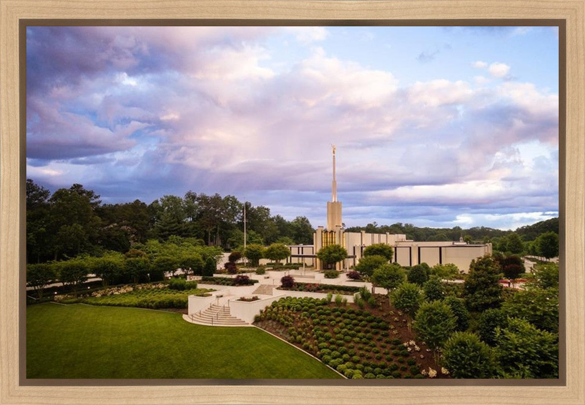 Atlanta From On High Gallery Wrap