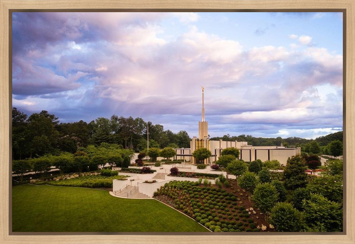 Atlanta From On High Gallery Wrap