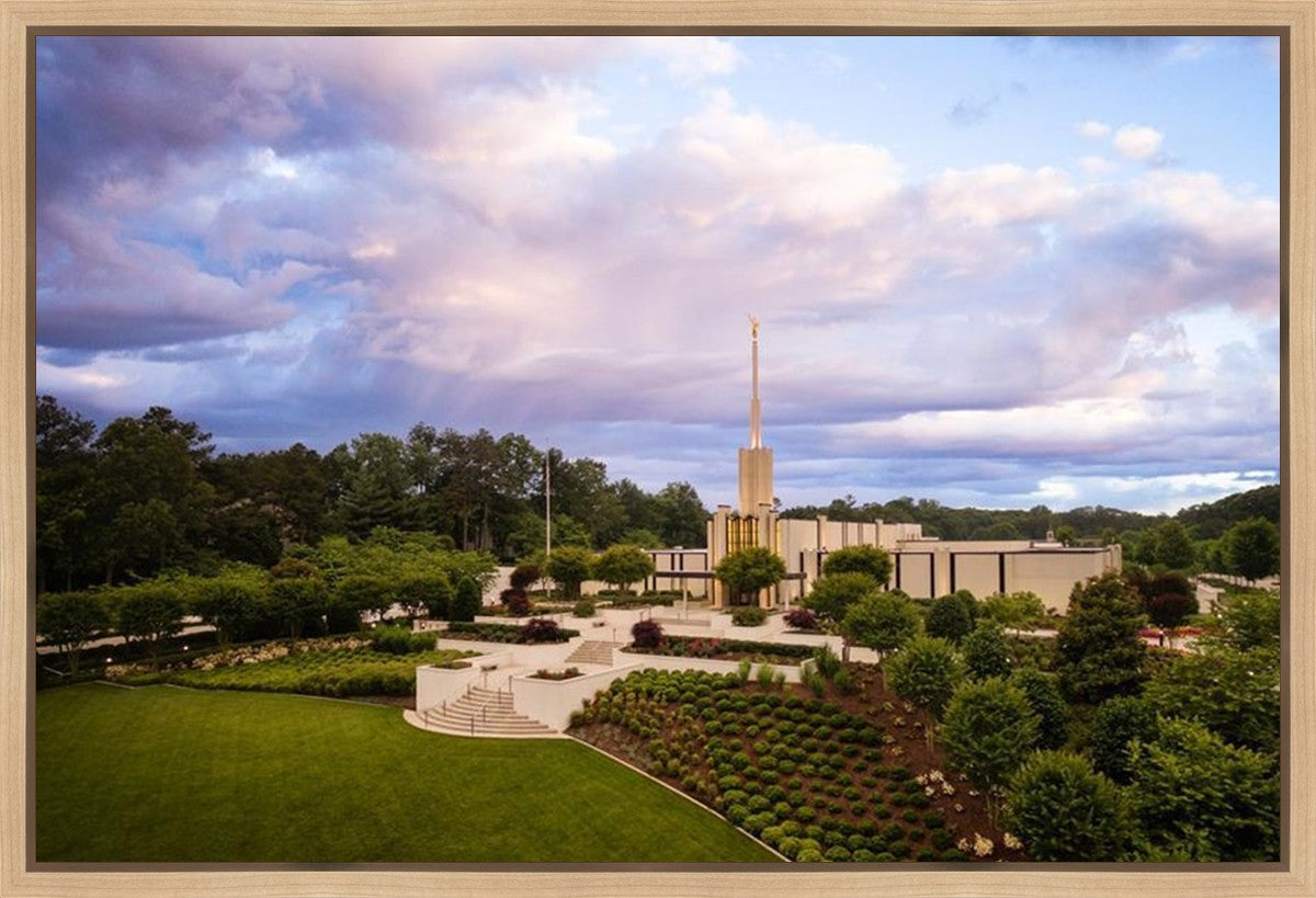 Atlanta From On High Gallery Wrap