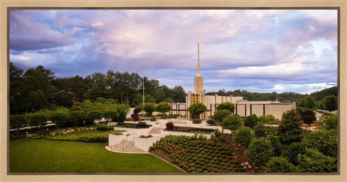 Atlanta From On High Gallery Wrap