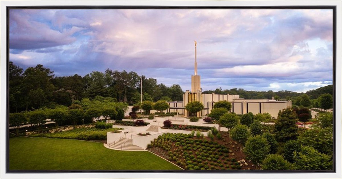 Atlanta From On High Gallery Wrap
