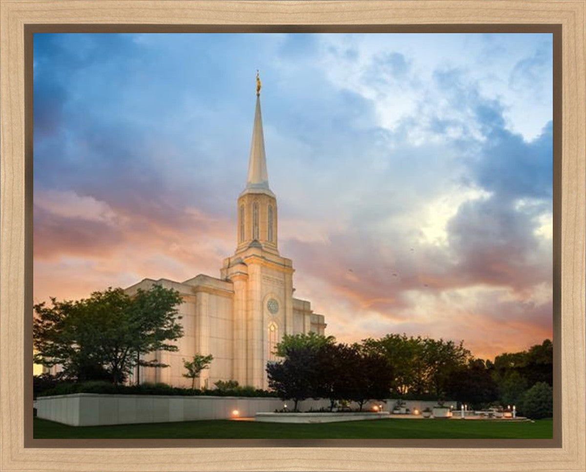 St. Louis Now the Day is Over Gallery Wrap
