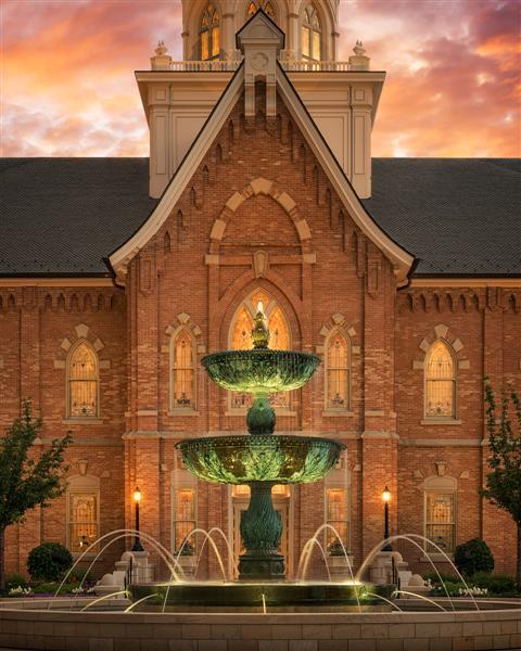 Provo City Center Fountain of Truth