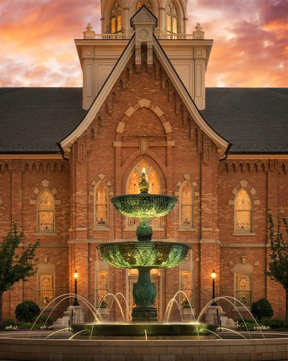 Provo City Center Fountain of Truth