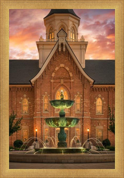 Provo City Center Fountain of Truth