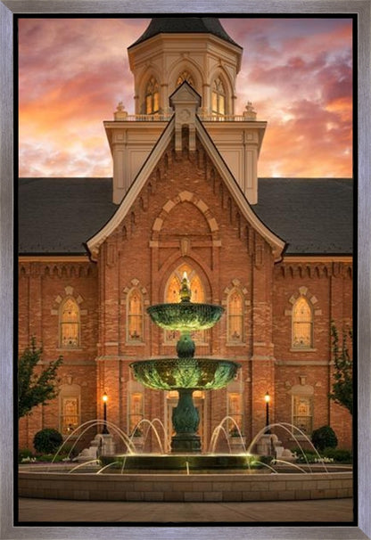 Provo City Center Fountain of Truth