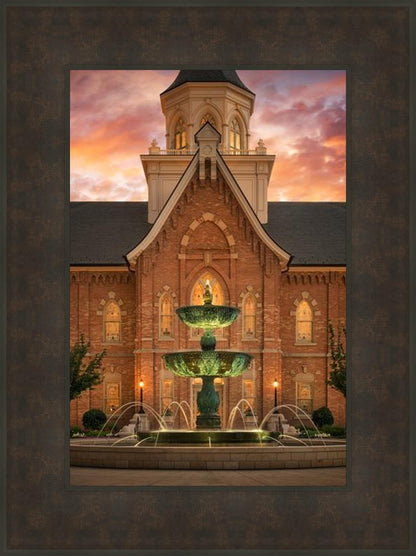 Provo City Center Fountain of Truth