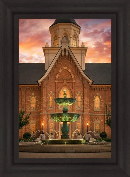 Provo City Center Fountain of Truth