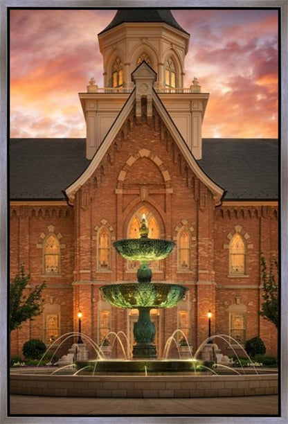 Provo City Center Fountain of Truth