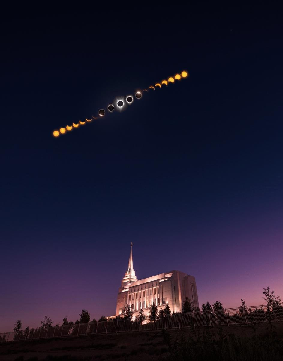 Rexburg Eclipse Phases Gallery Wrap