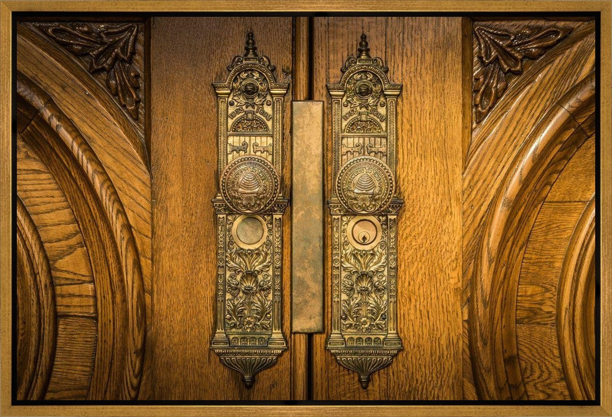Salt Lake Eternal Doors Gallery Wrap