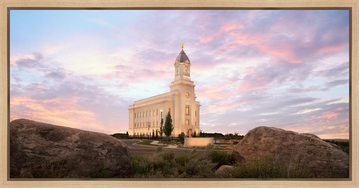 Cedar City Spring Gallery Wrap