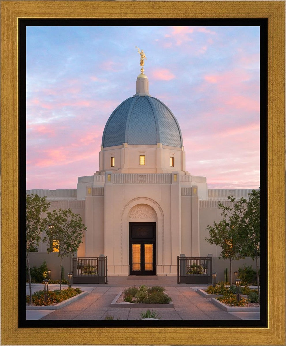 Tucson Pastel Evening Gallery Wrap