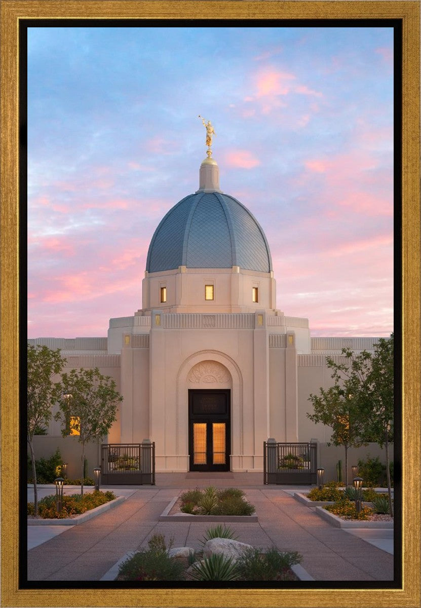 Tucson Pastel Evening Gallery Wrap