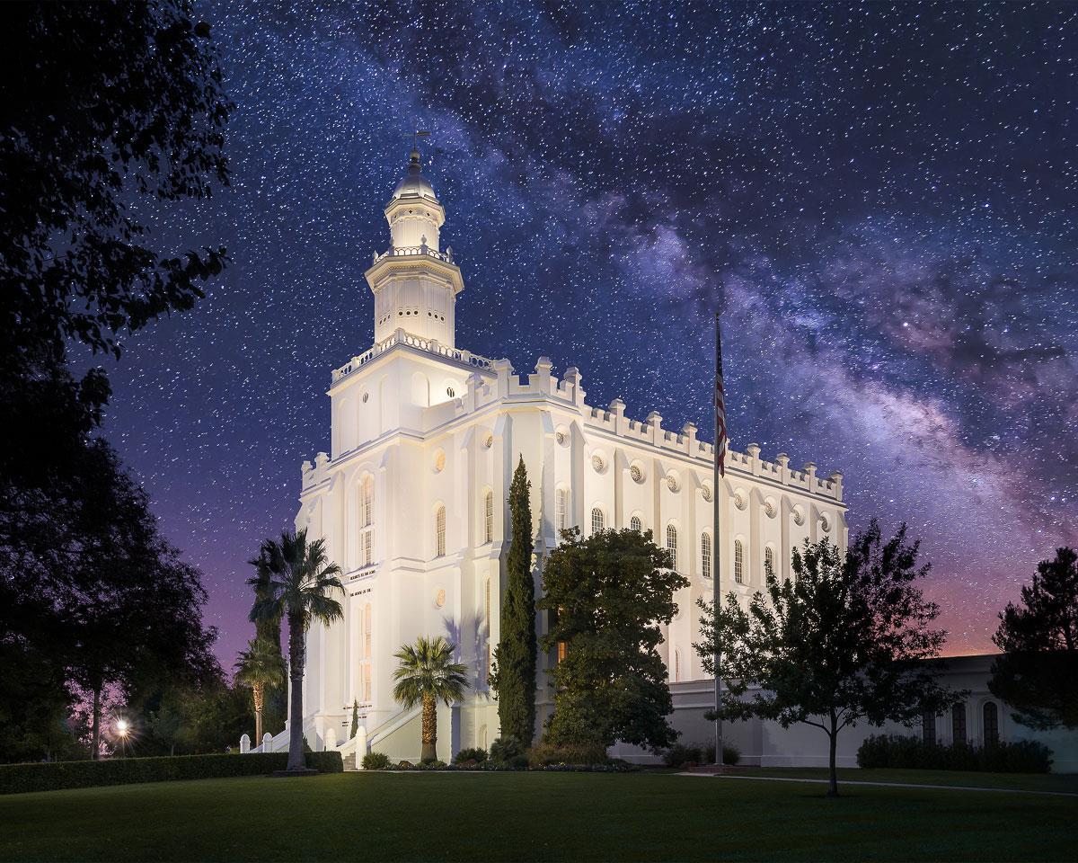 St. George Utah Temple Pictures & Art