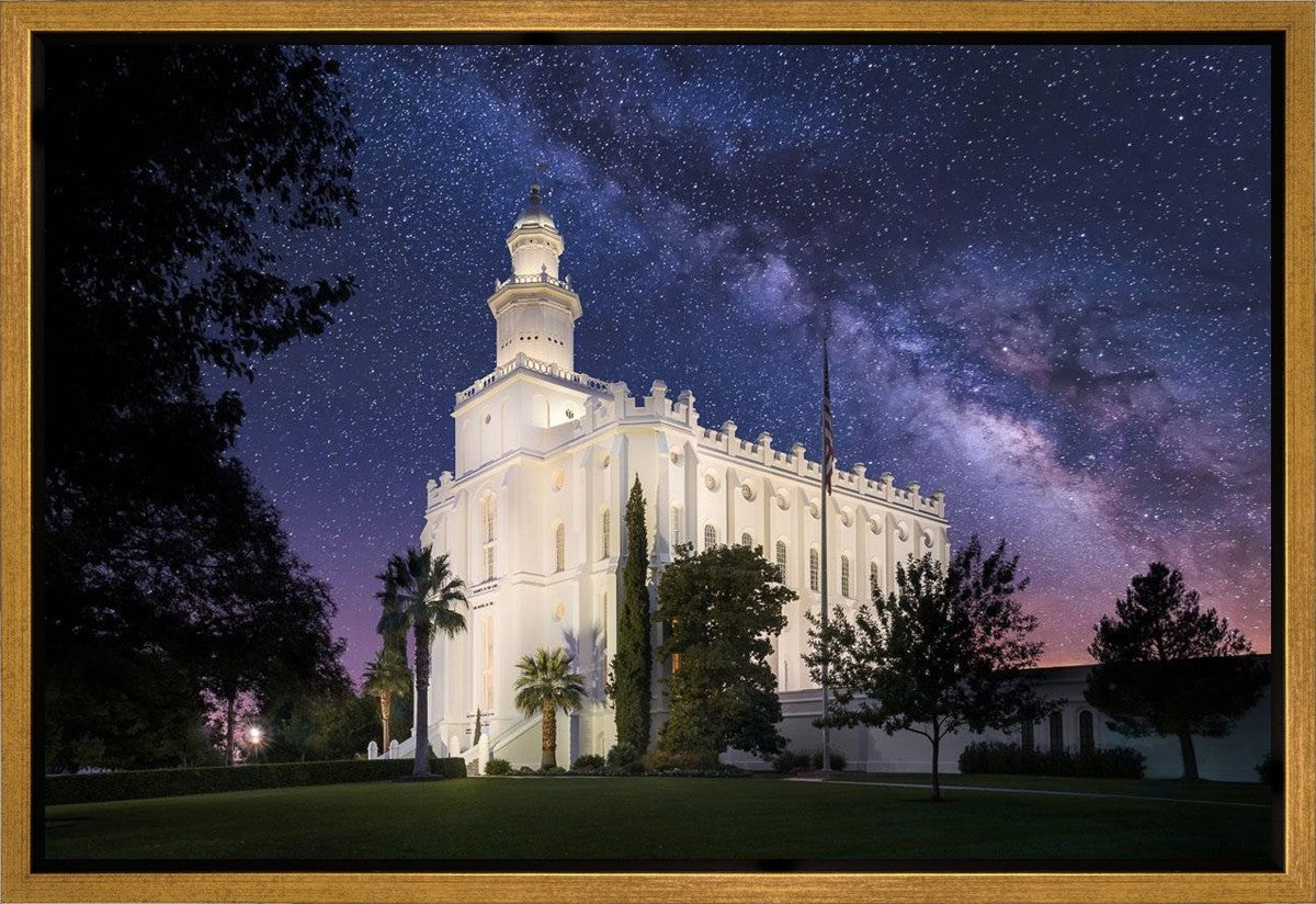 St. George Celestial Gallery Wrap