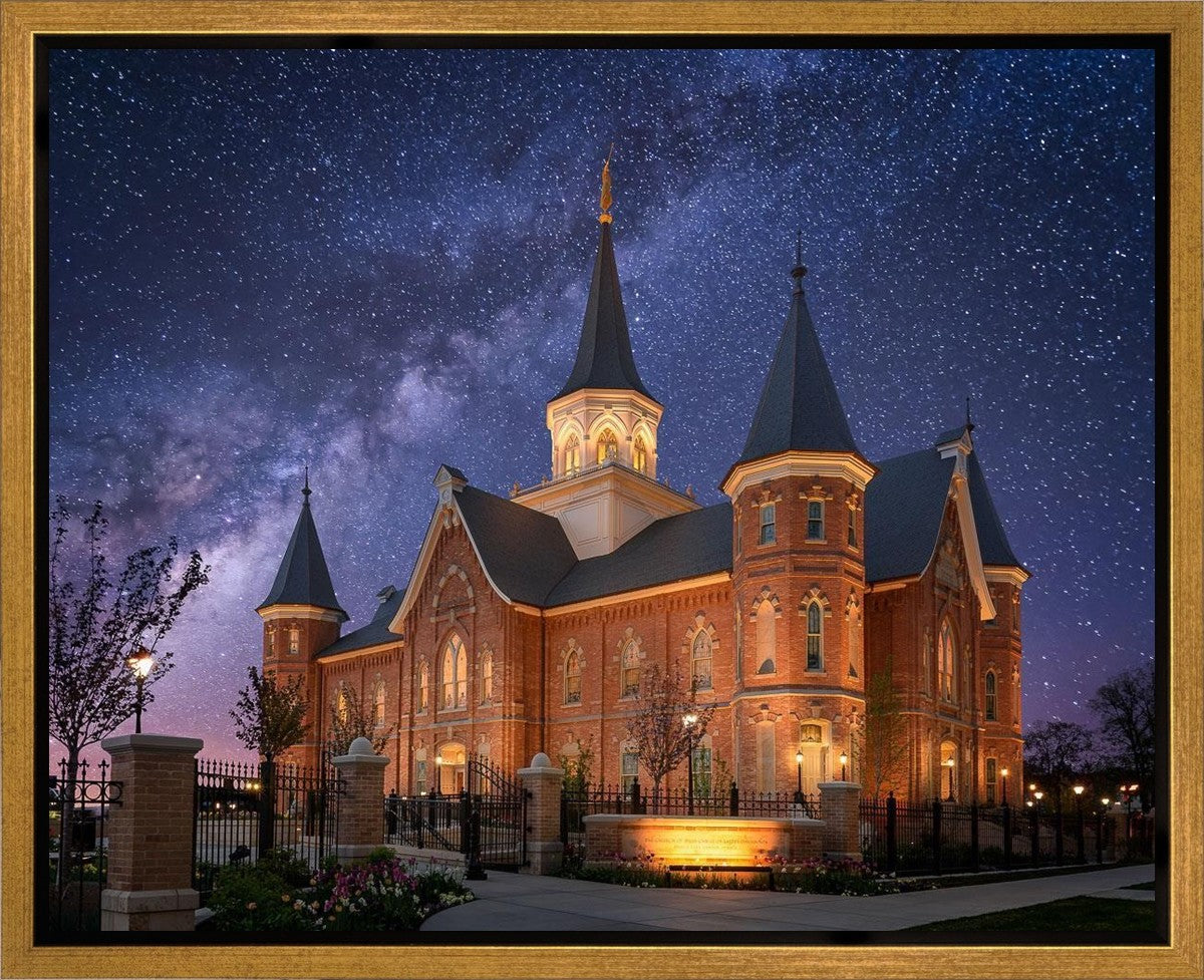 Provo City Center Celestial Gallery Wrap