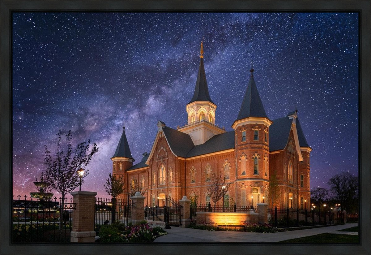 Provo City Center Celestial Gallery Wrap