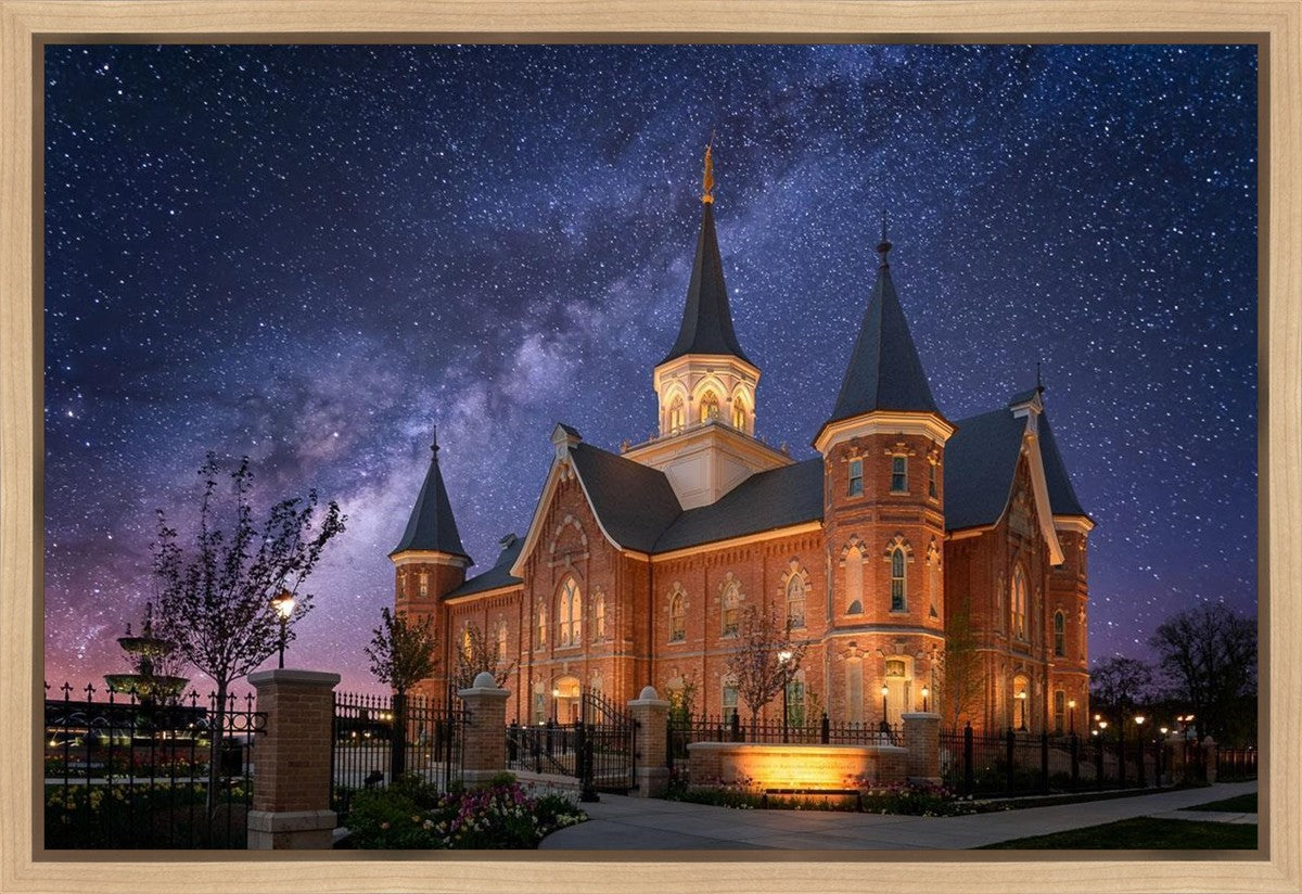 Provo City Center Celestial Gallery Wrap