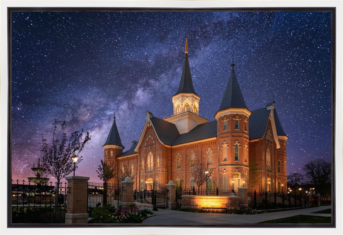 Provo City Center Celestial Gallery Wrap