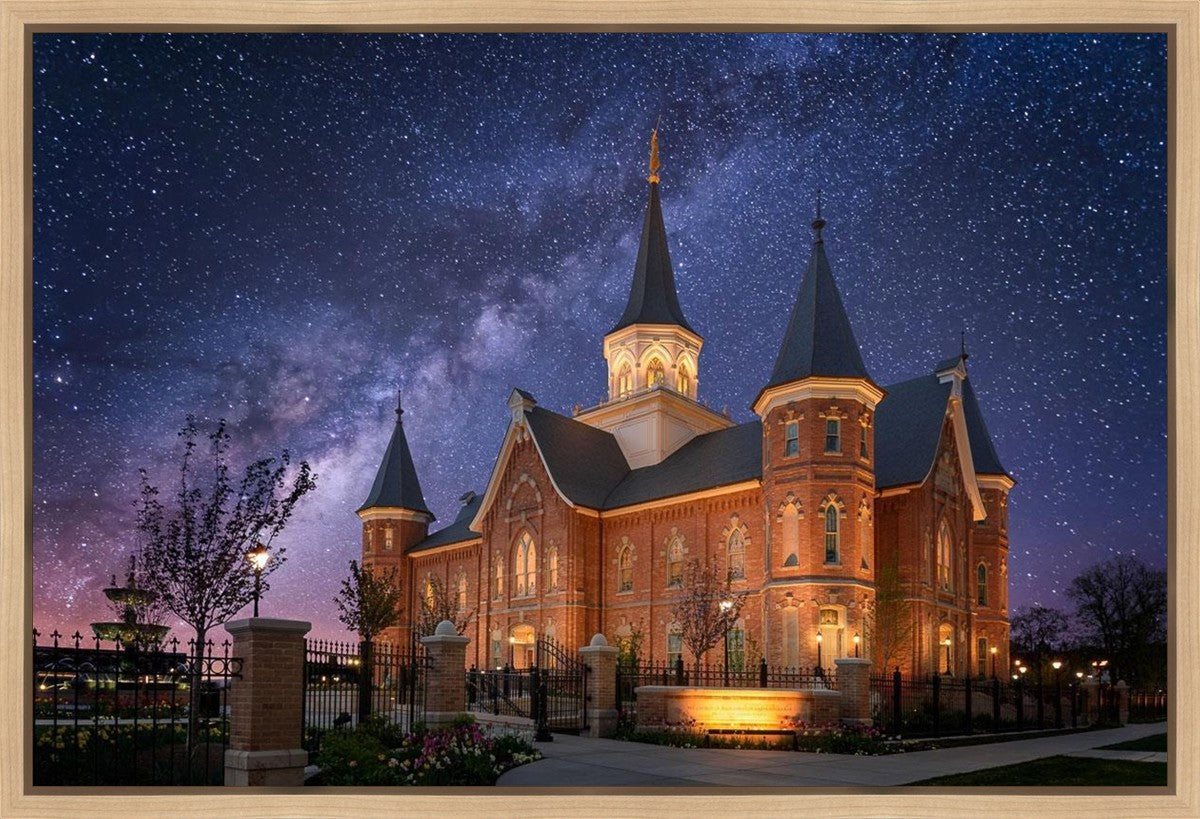 Provo City Center Celestial Gallery Wrap