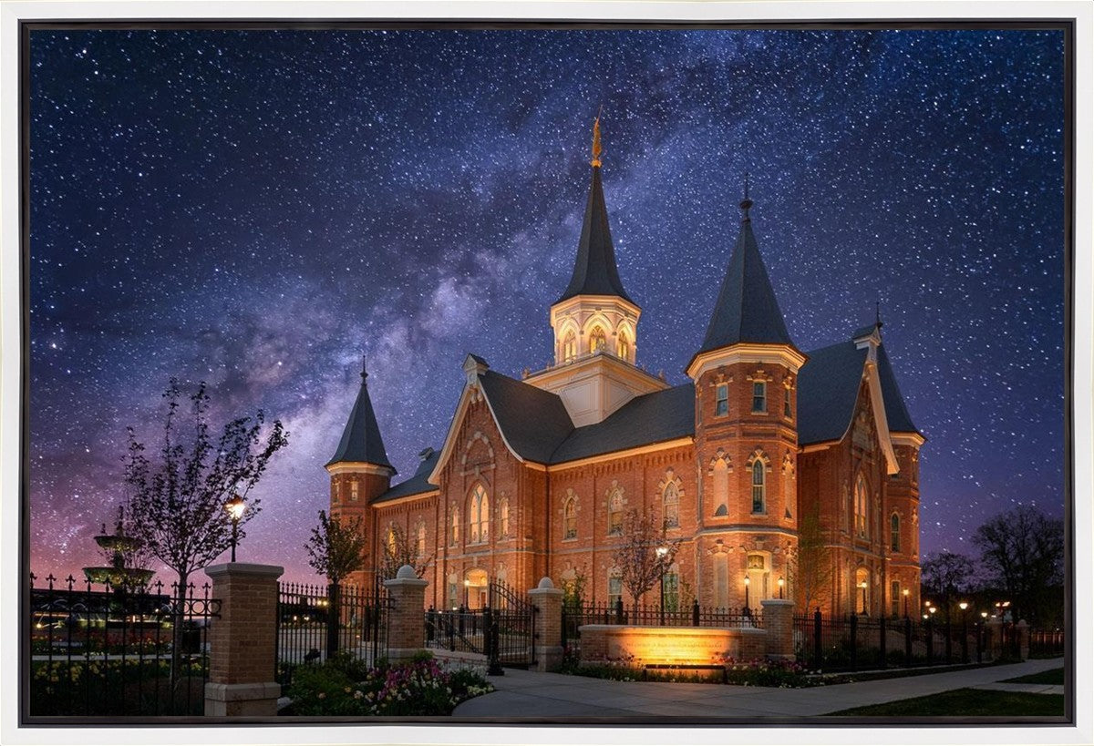 Provo City Center Celestial Gallery Wrap