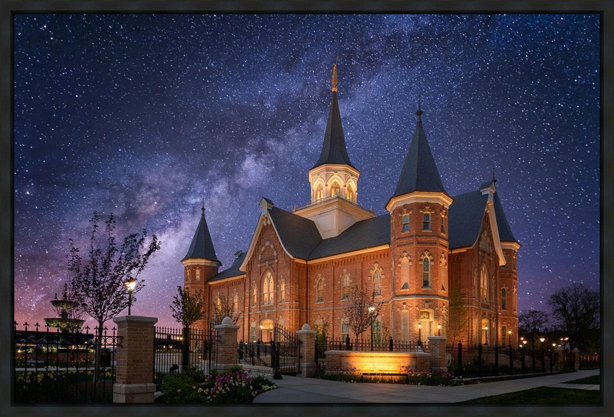 Provo City Center Celestial Gallery Wrap