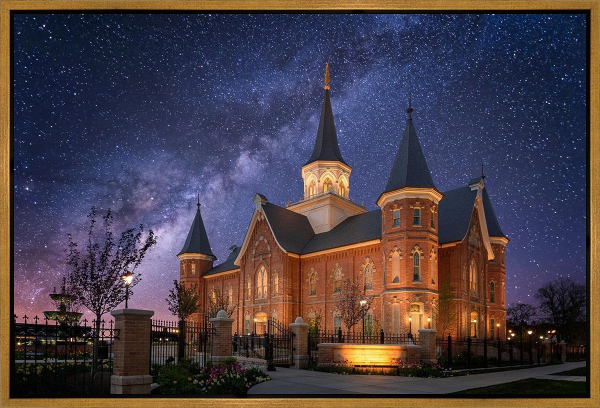 Provo City Center Celestial Gallery Wrap