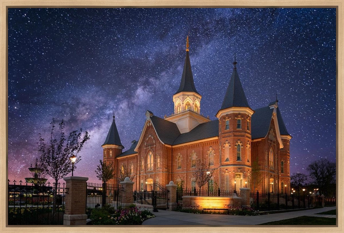 Provo City Center Celestial Gallery Wrap
