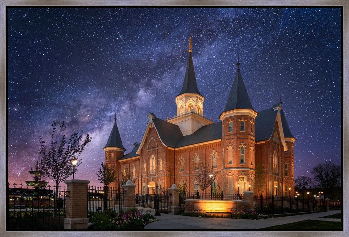 Provo City Center Celestial Gallery Wrap