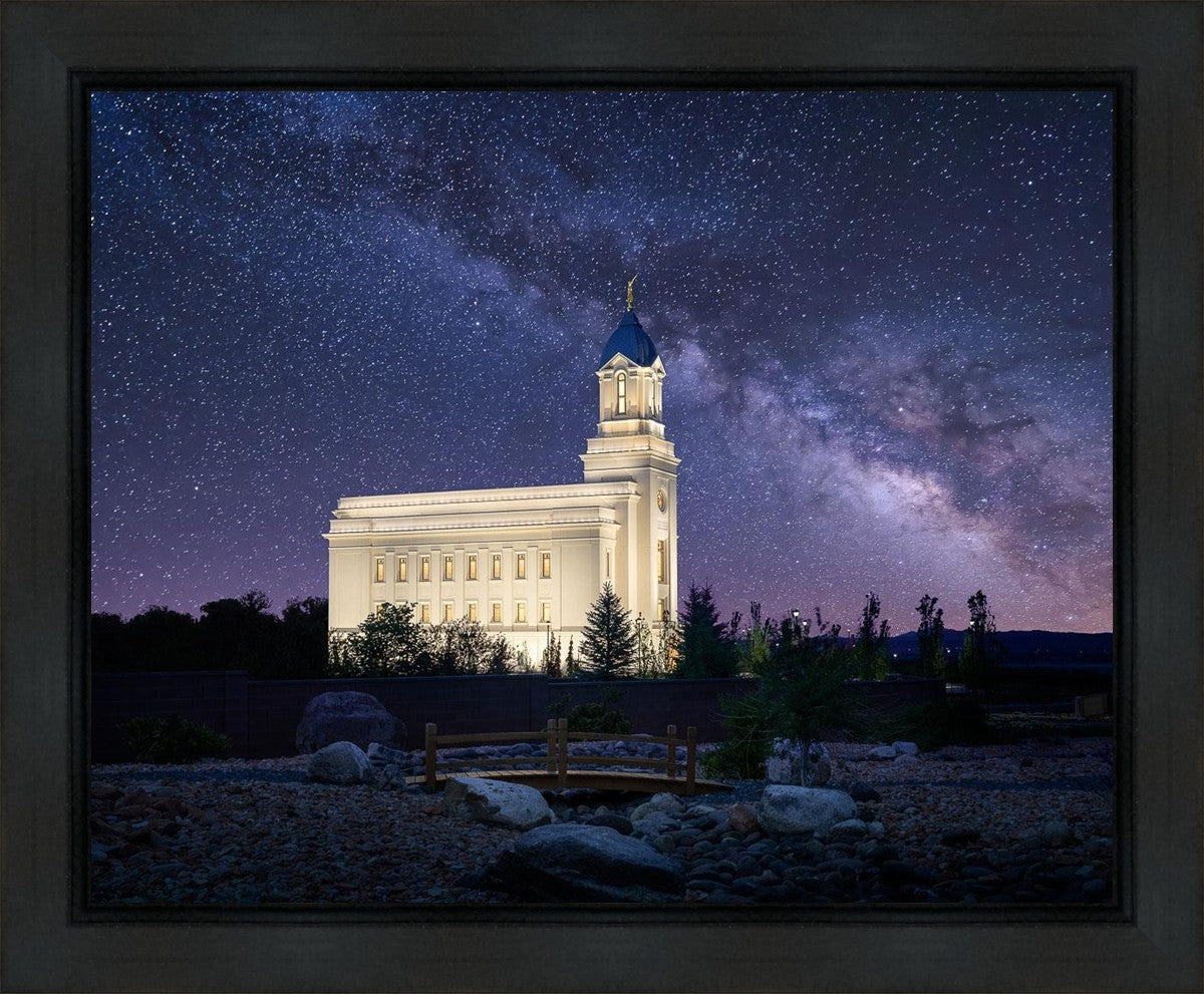 Cedar City Celestial Gallery Wrap