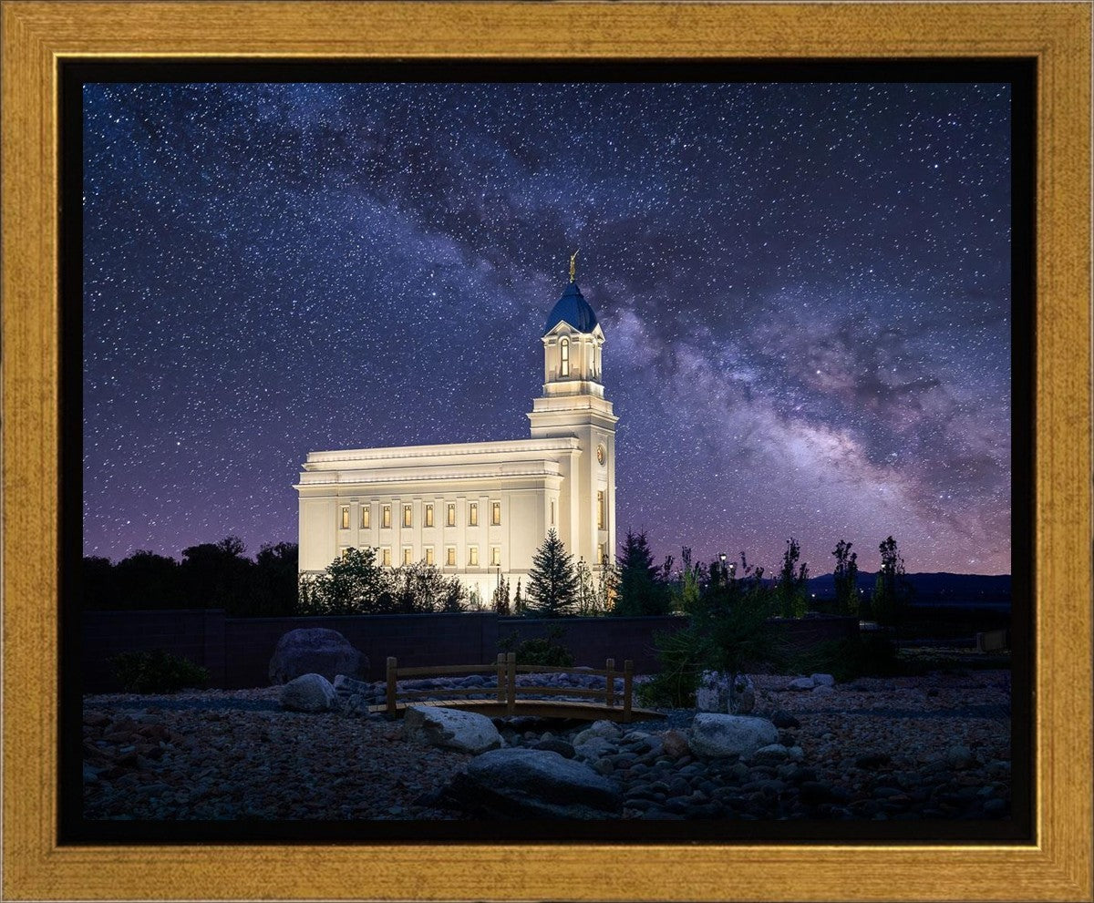 Cedar City Celestial Gallery Wrap