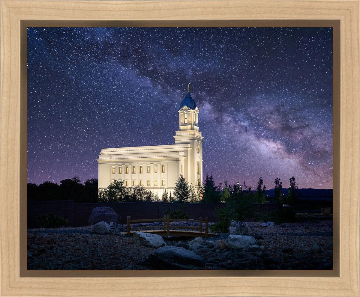 Cedar City Celestial Gallery Wrap