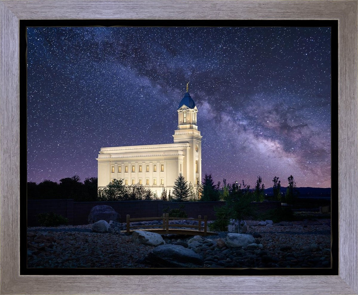 Cedar City Celestial Gallery Wrap