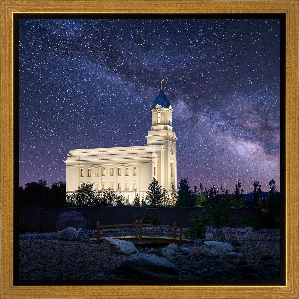 Cedar City Celestial Gallery Wrap