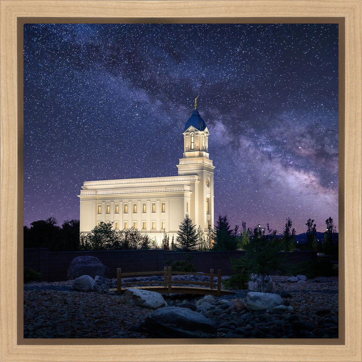 Cedar City Celestial Gallery Wrap