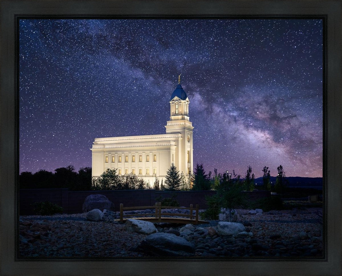 Cedar City Celestial Gallery Wrap