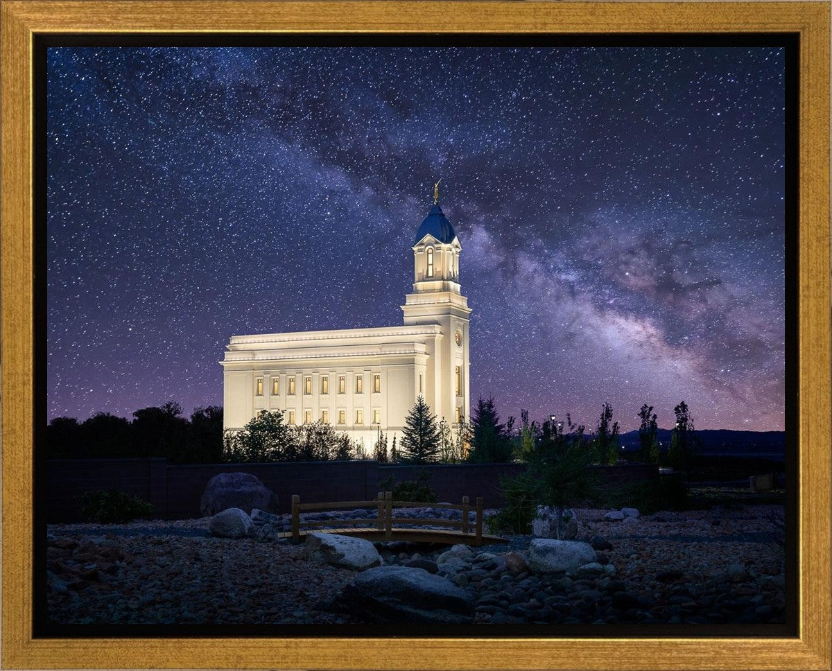 Cedar City Celestial Gallery Wrap