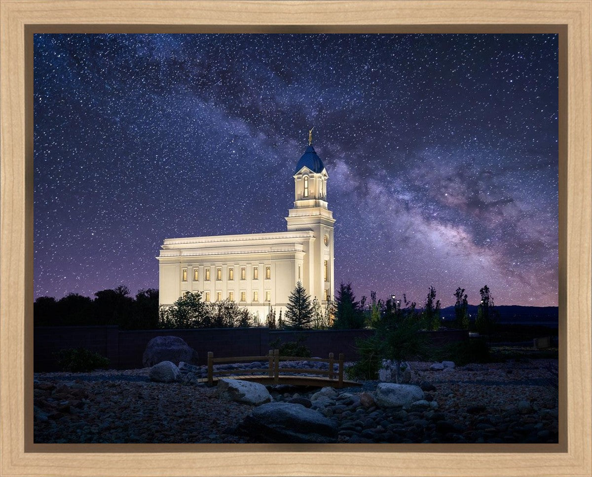 Cedar City Celestial Gallery Wrap