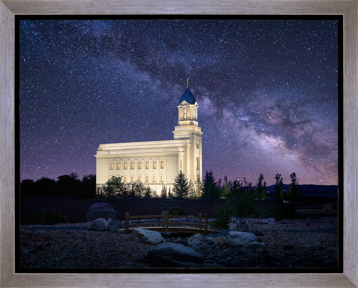 Cedar City Celestial Gallery Wrap