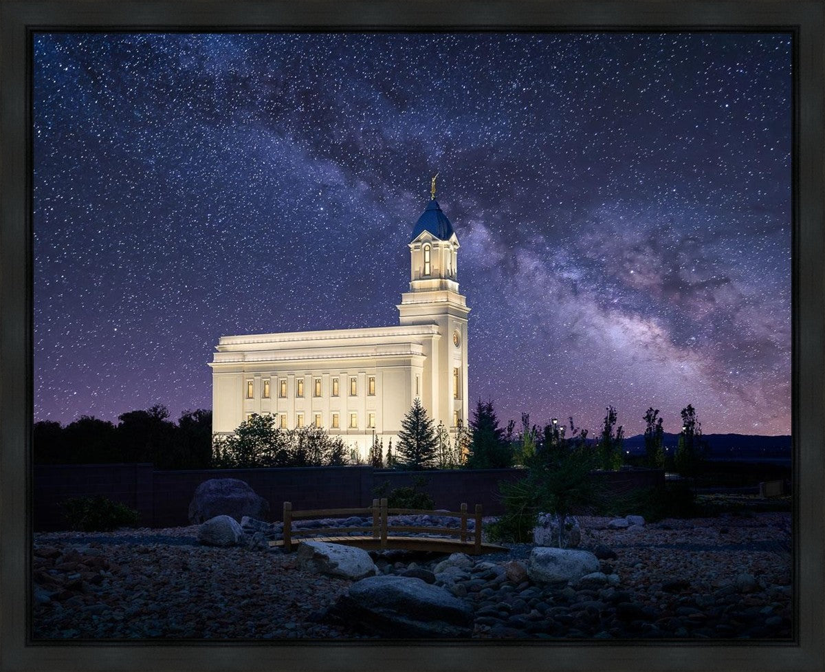 Cedar City Celestial Gallery Wrap