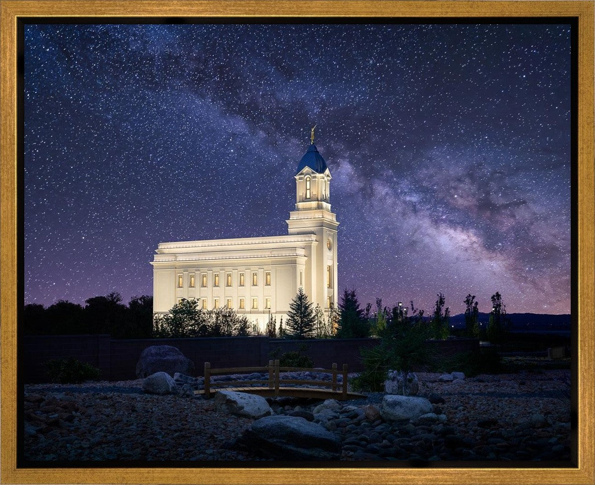Cedar City Celestial Gallery Wrap