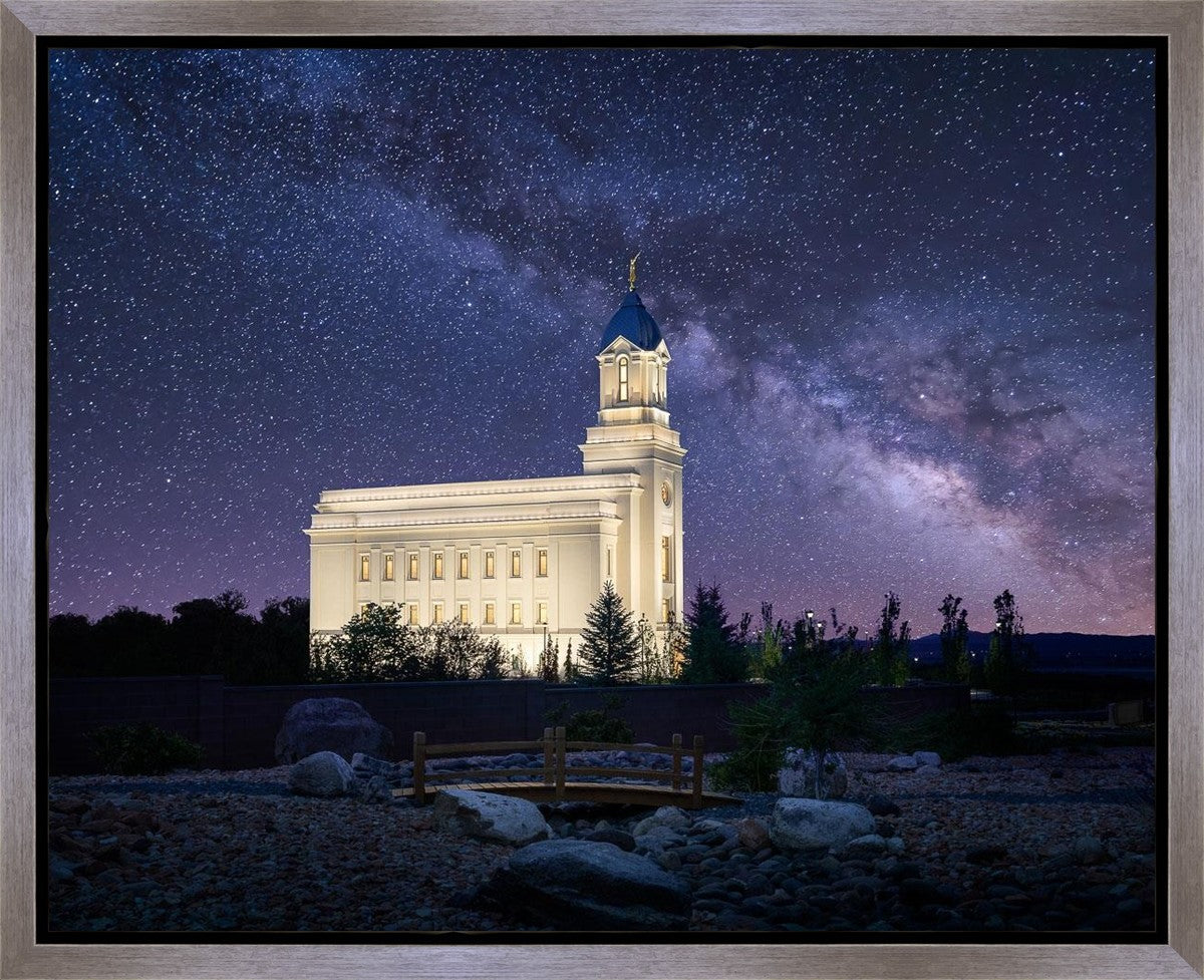 Cedar City Celestial Gallery Wrap