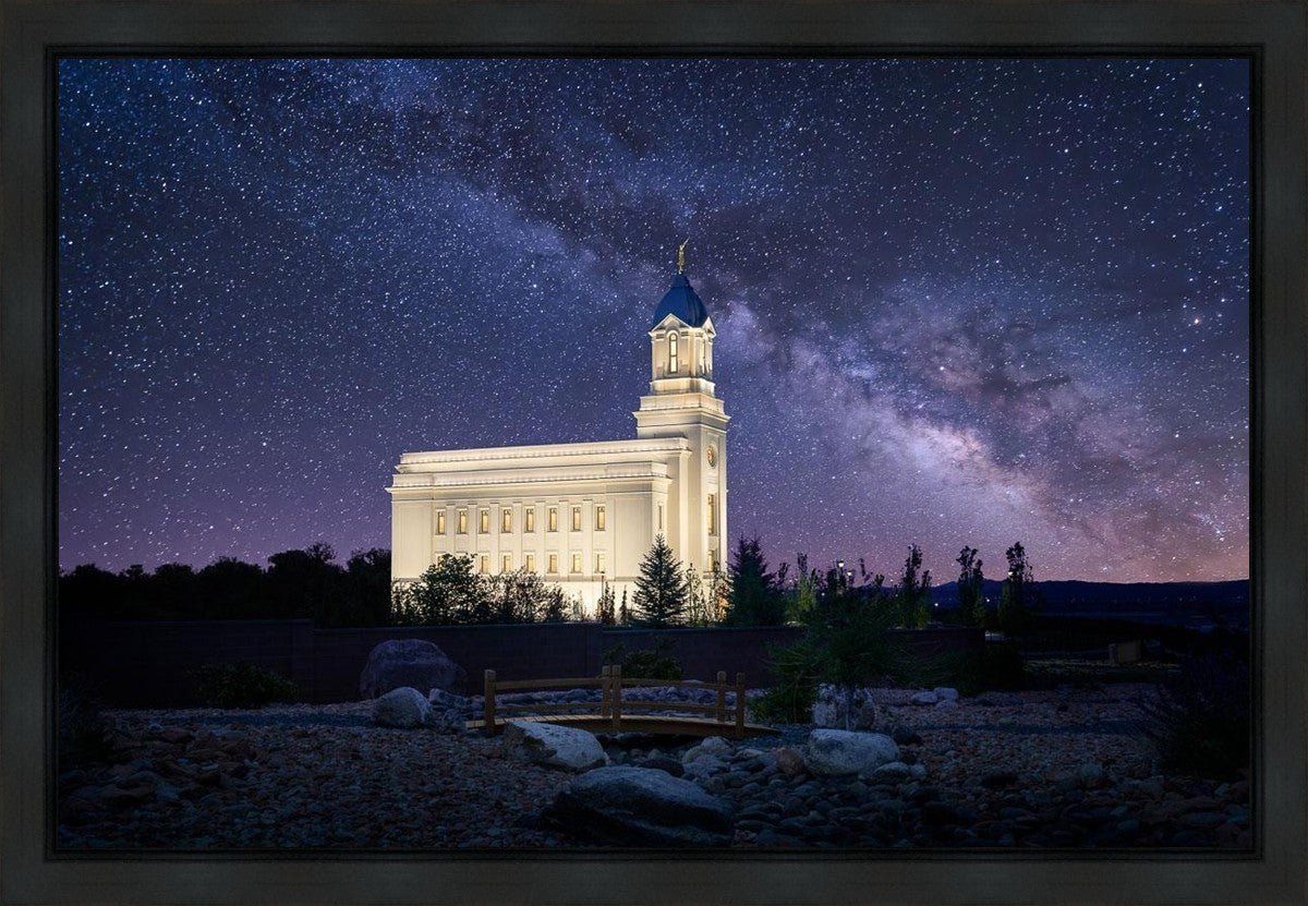 Cedar City Celestial Gallery Wrap