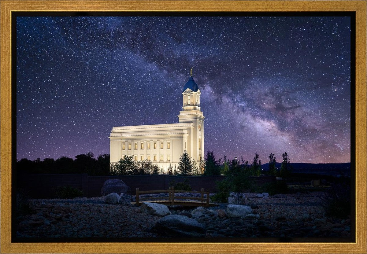 Cedar City Celestial Gallery Wrap