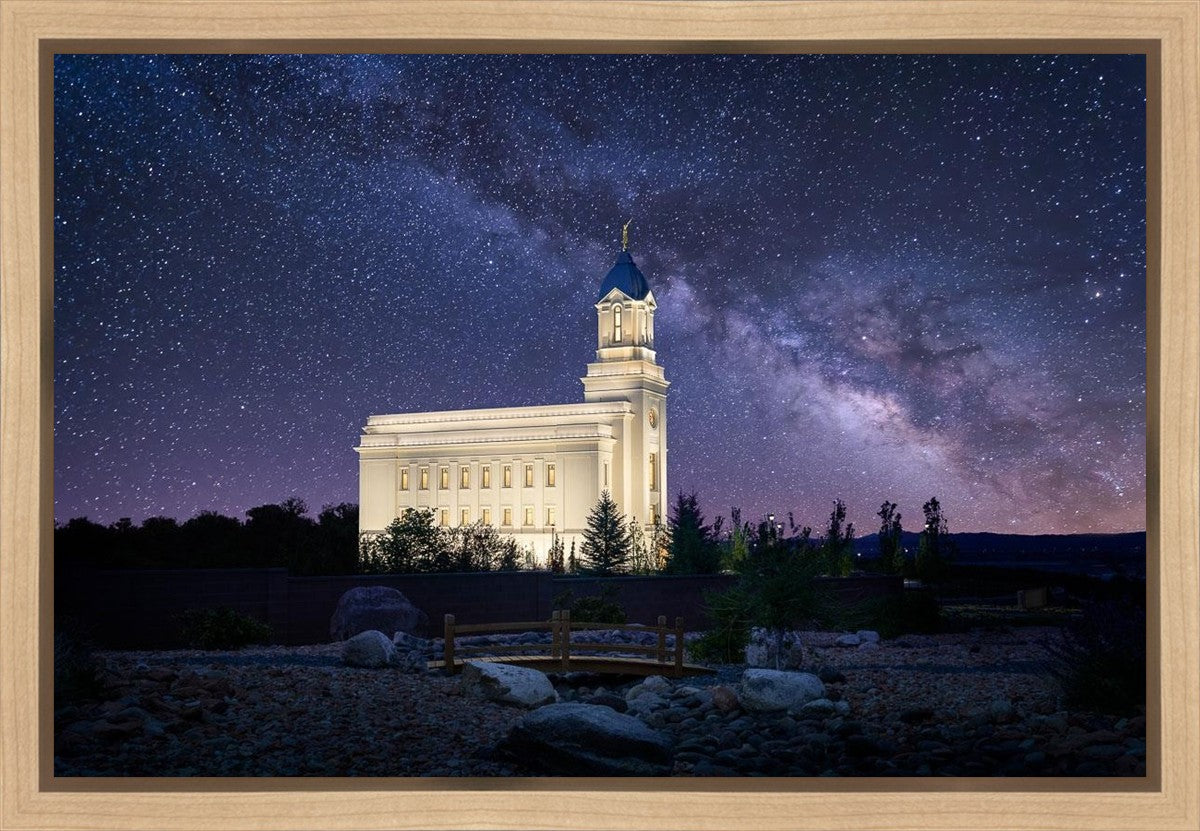 Cedar City Celestial Gallery Wrap