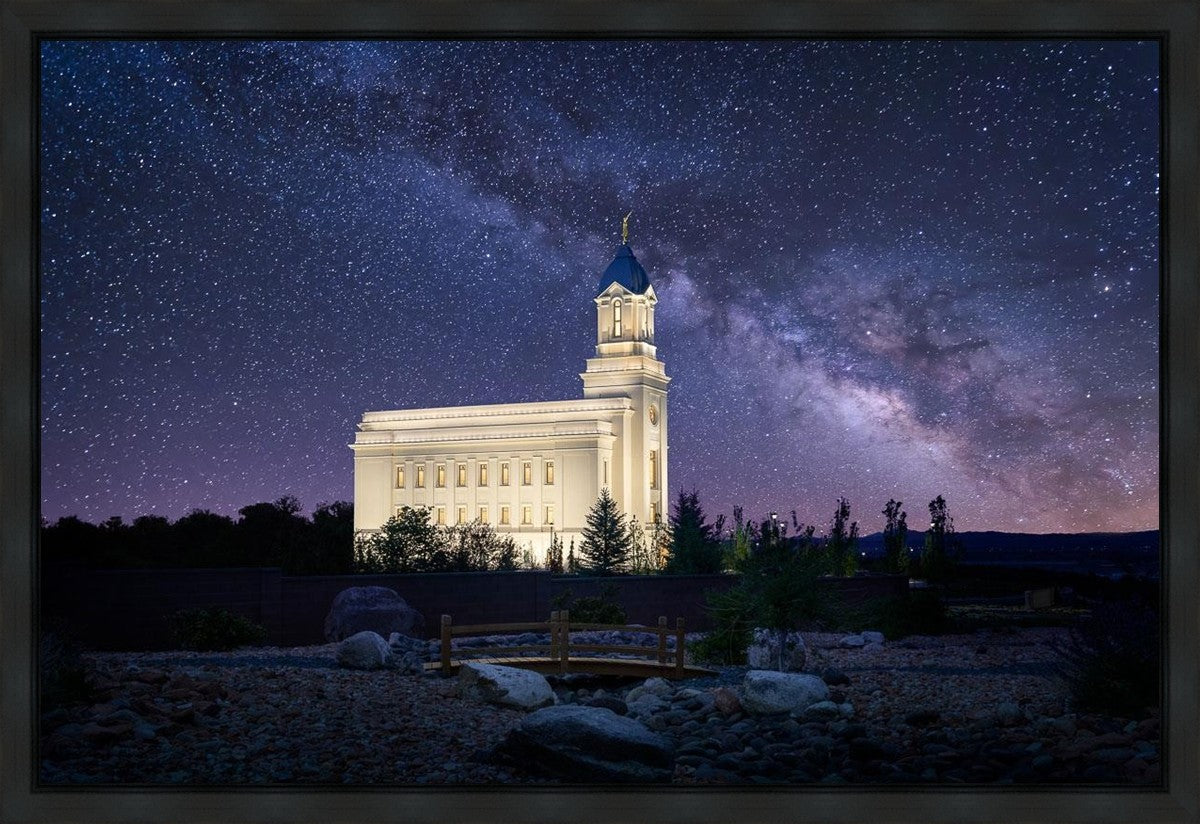 Cedar City Celestial Gallery Wrap