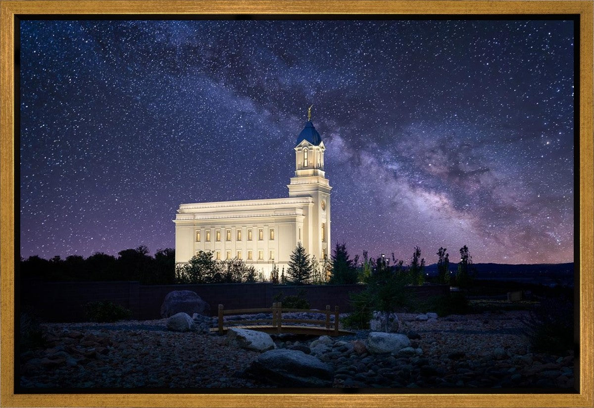 Cedar City Celestial Gallery Wrap